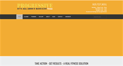 Desktop Screenshot of myprogressivefitness.com