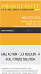 Mobile Screenshot of myprogressivefitness.com